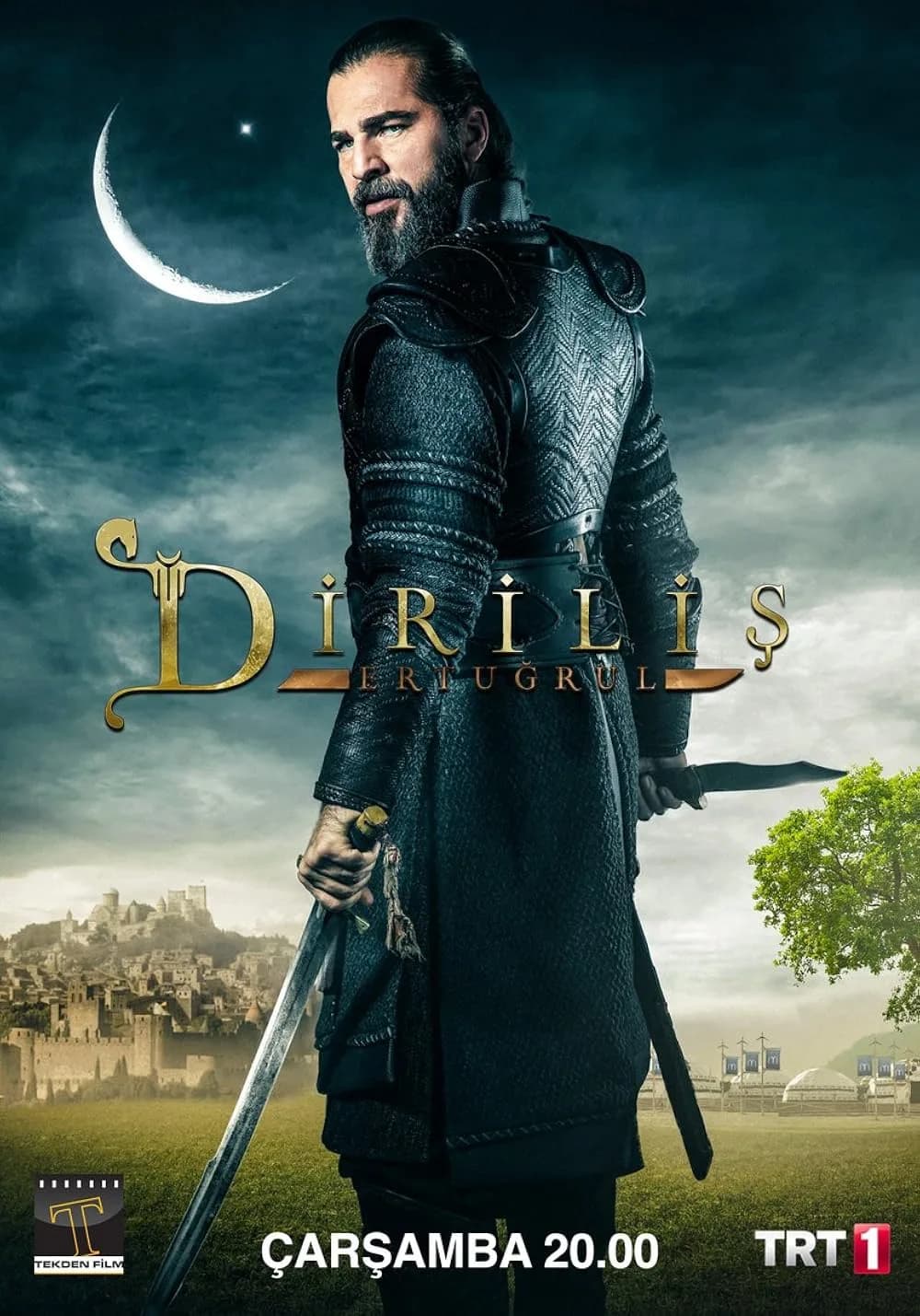 Diriliş: Ertuğrul dizisinin afişi